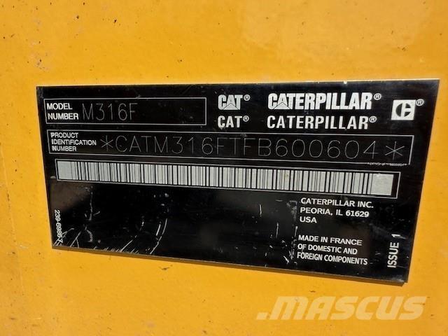 CAT M316F Construção - Outros
