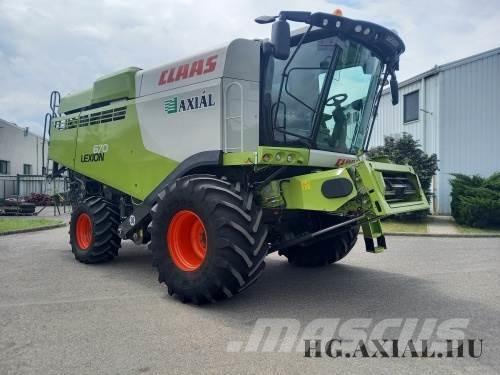 CLAAS Lexion 670 Ceifeiras debulhadoras