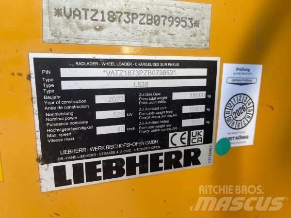 Liebherr L 538 V Carregadeiras de rodas