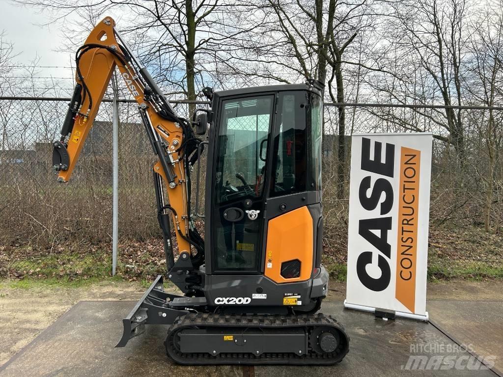 CASE CX20D Miniescavadeiras