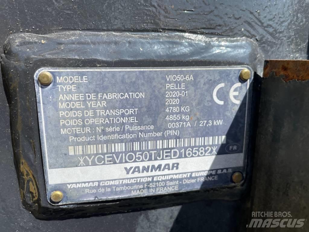 Yanmar Vio 50-6 Miniescavadeiras