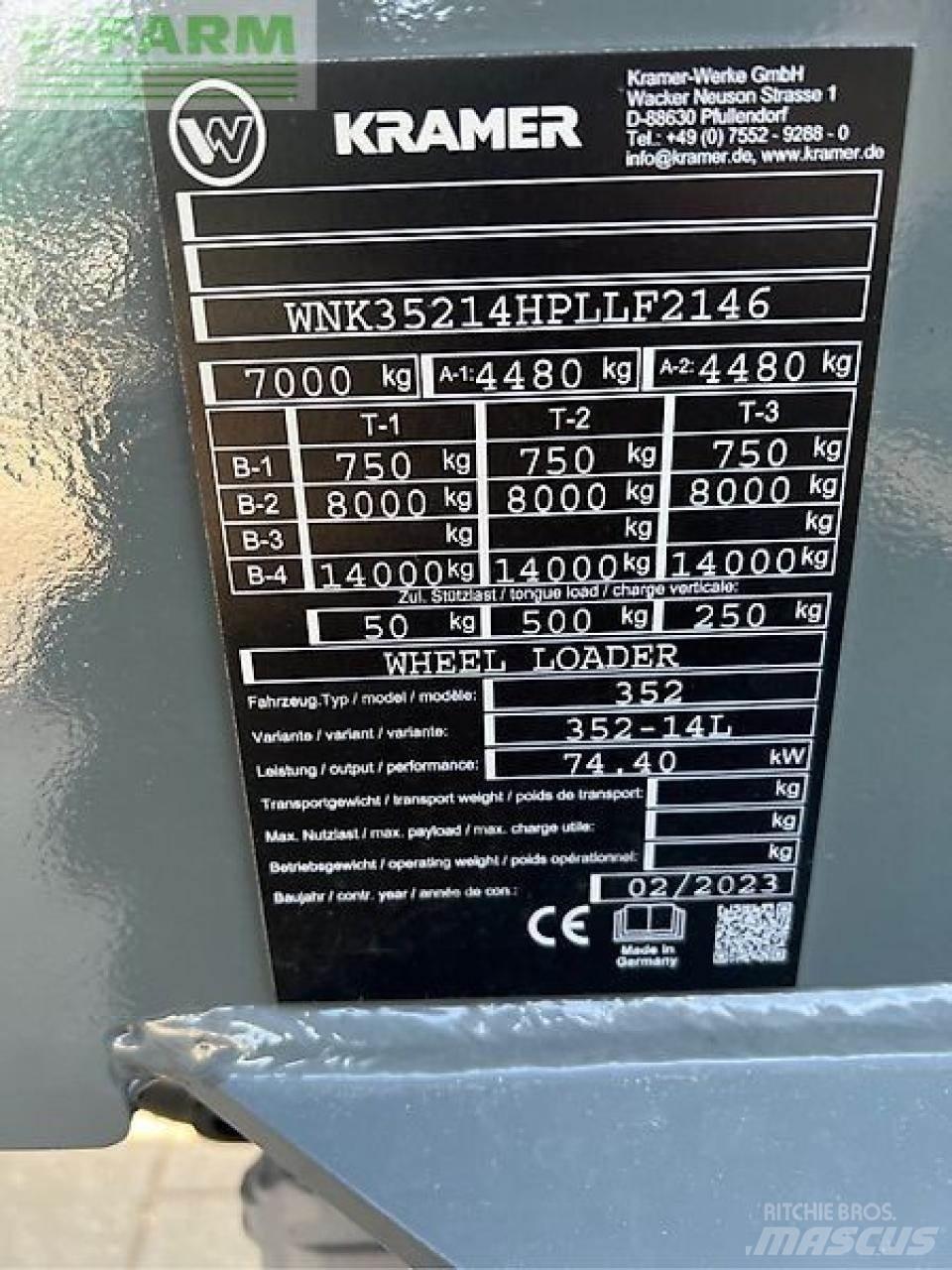 Kramer kl43.8l Miniescavadeiras