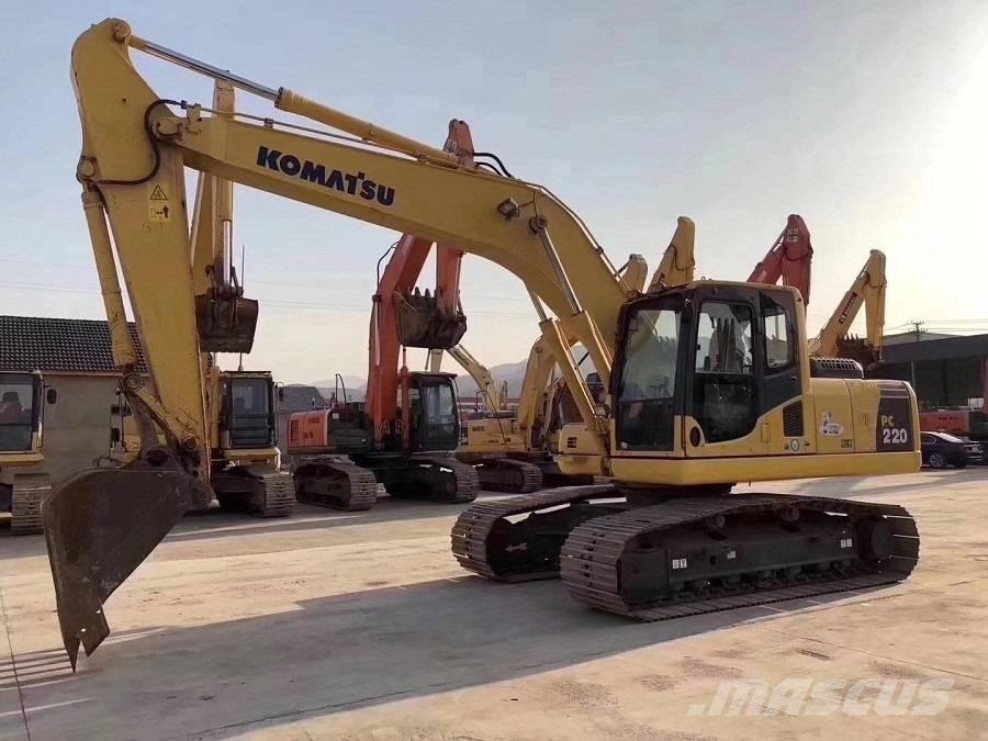 Komatsu pc220-7 Escavadeiras de esteiras