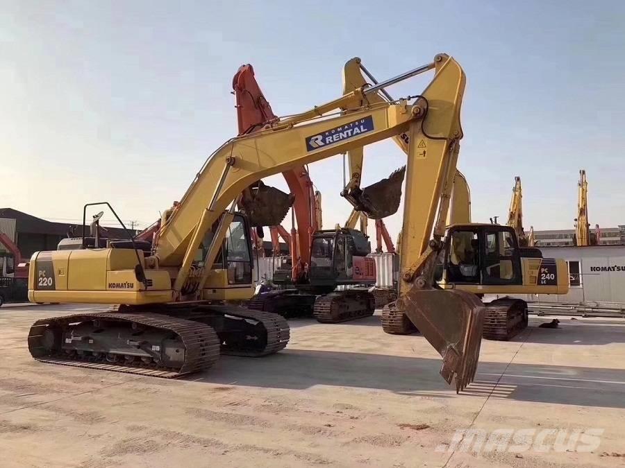 Komatsu pc220-7 Escavadeiras de esteiras