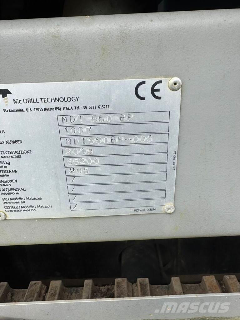  MDT 550 BP Perfuradoras pesadas