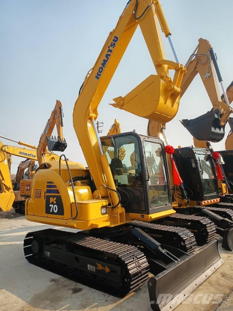 Komatsu PC 70 Escavadoras Midi 7t - 12t