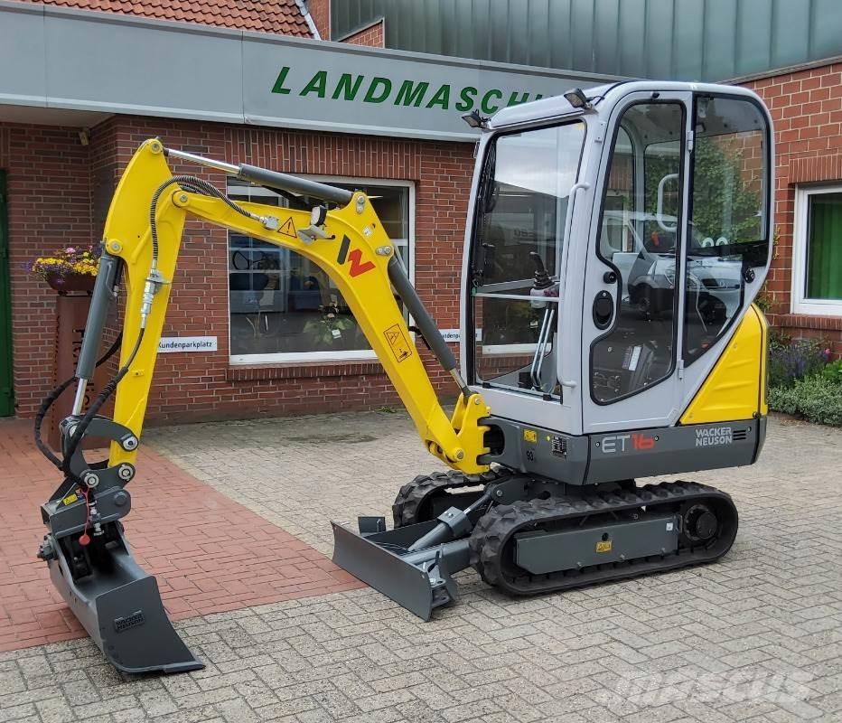 Wacker ET 16 Miniescavadeiras