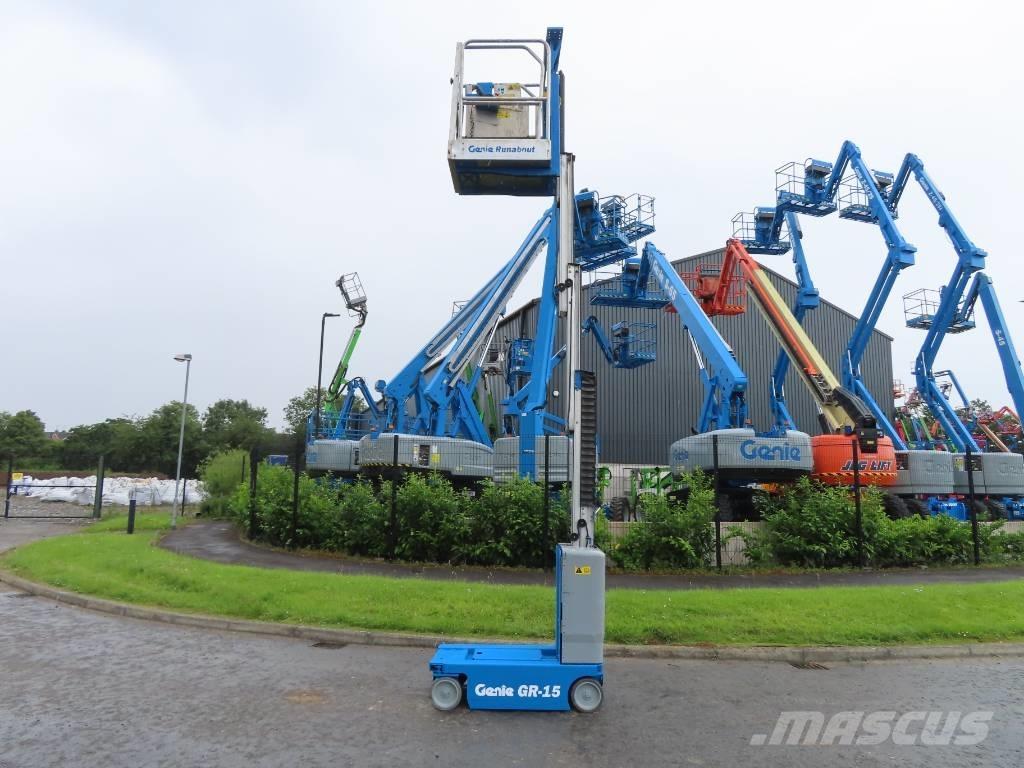 Genie GR 15 Plataformas de Mastro Vertical