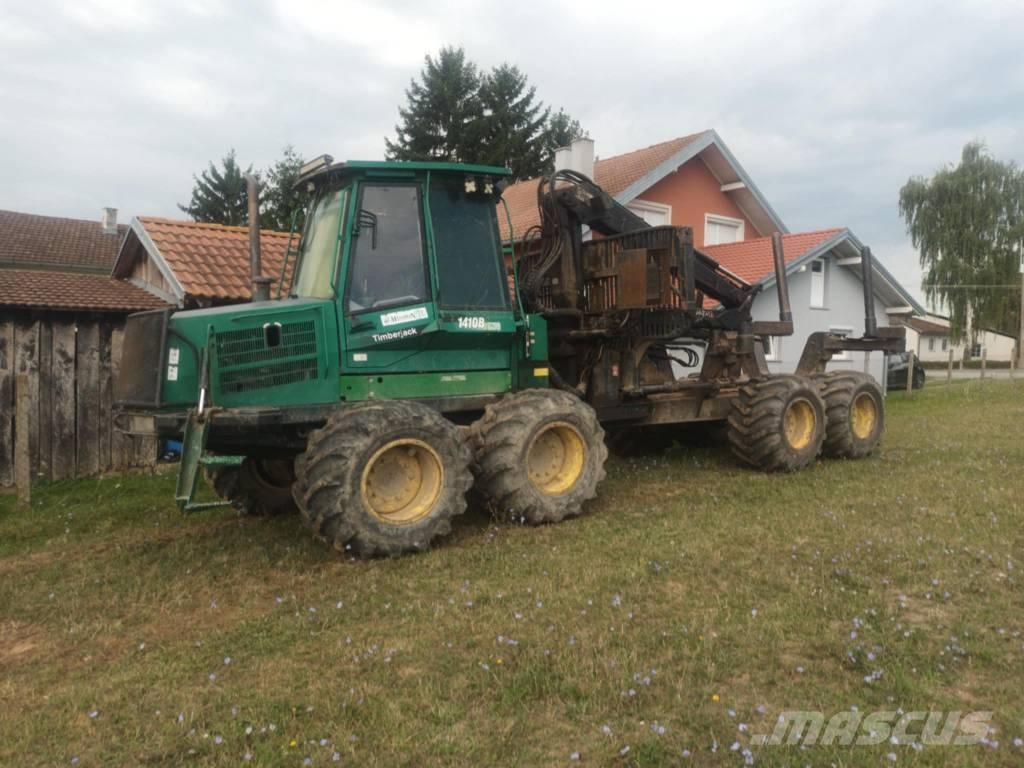  Forwarder Timberjack Forwarders florestais