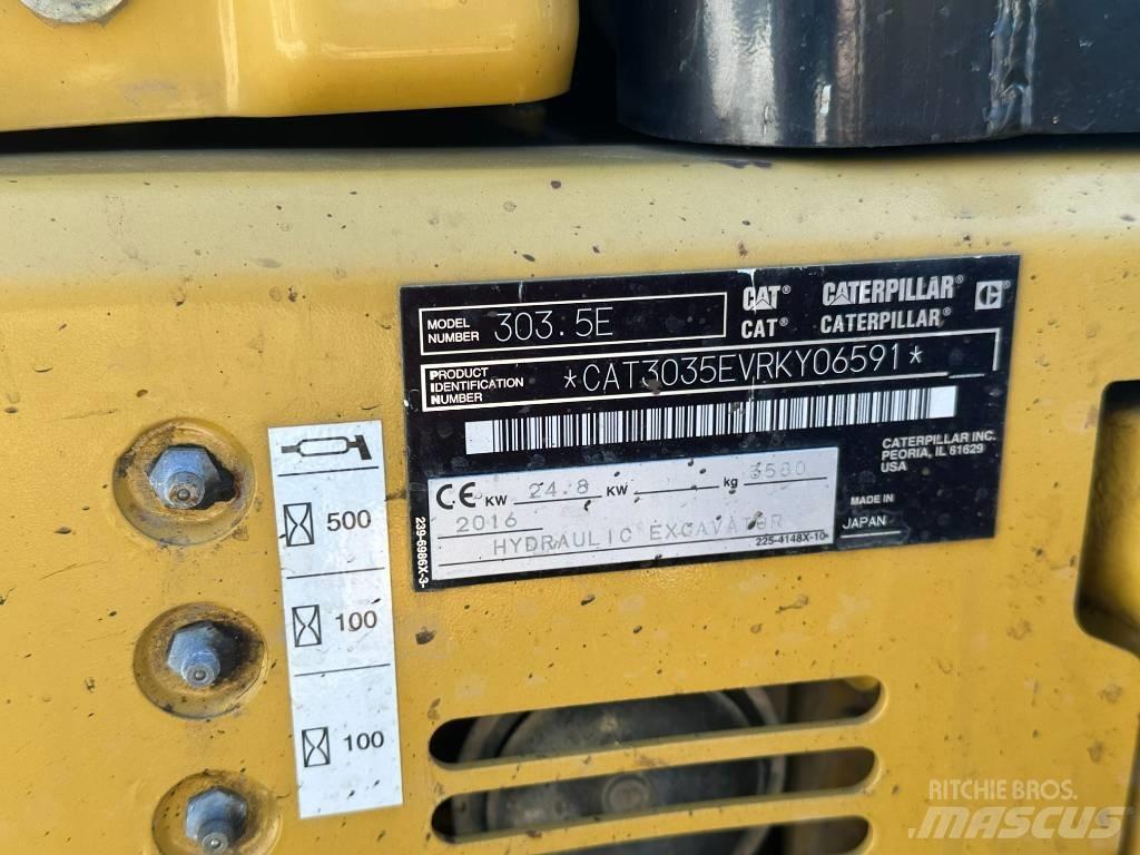 CAT 303.5 Miniescavadeiras