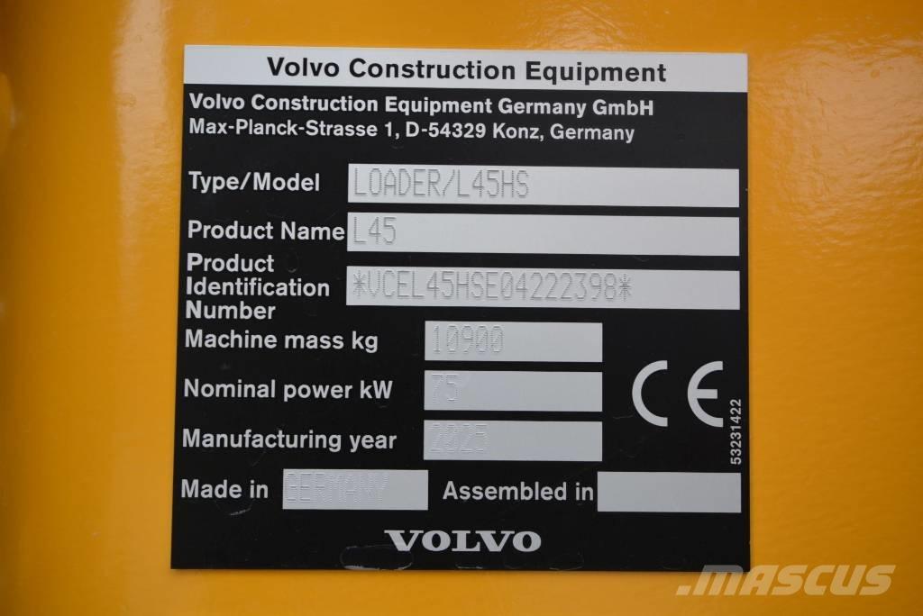 Volvo L 45 HS Carregadeiras de rodas