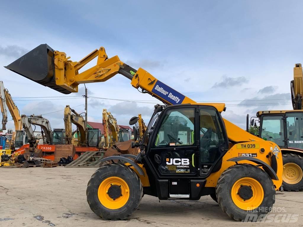 JCB 531-70 Telescópicas para Agricultura