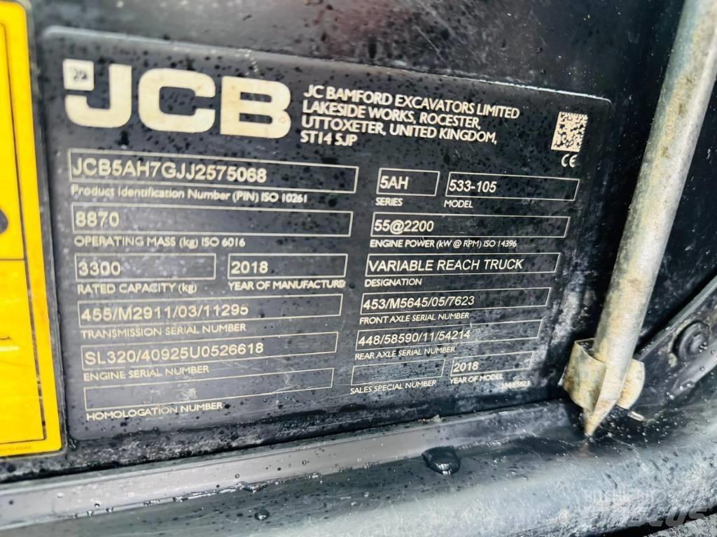 JCB 533-105 Manipulador telescópico