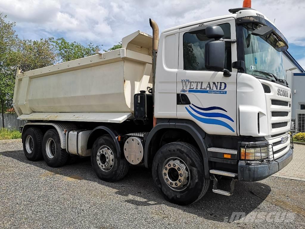 Scania G 480, 8x4 Camiões basculantes