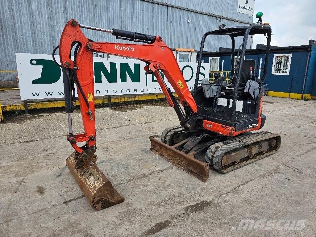 Kubota U 27-4 Miniescavadeiras