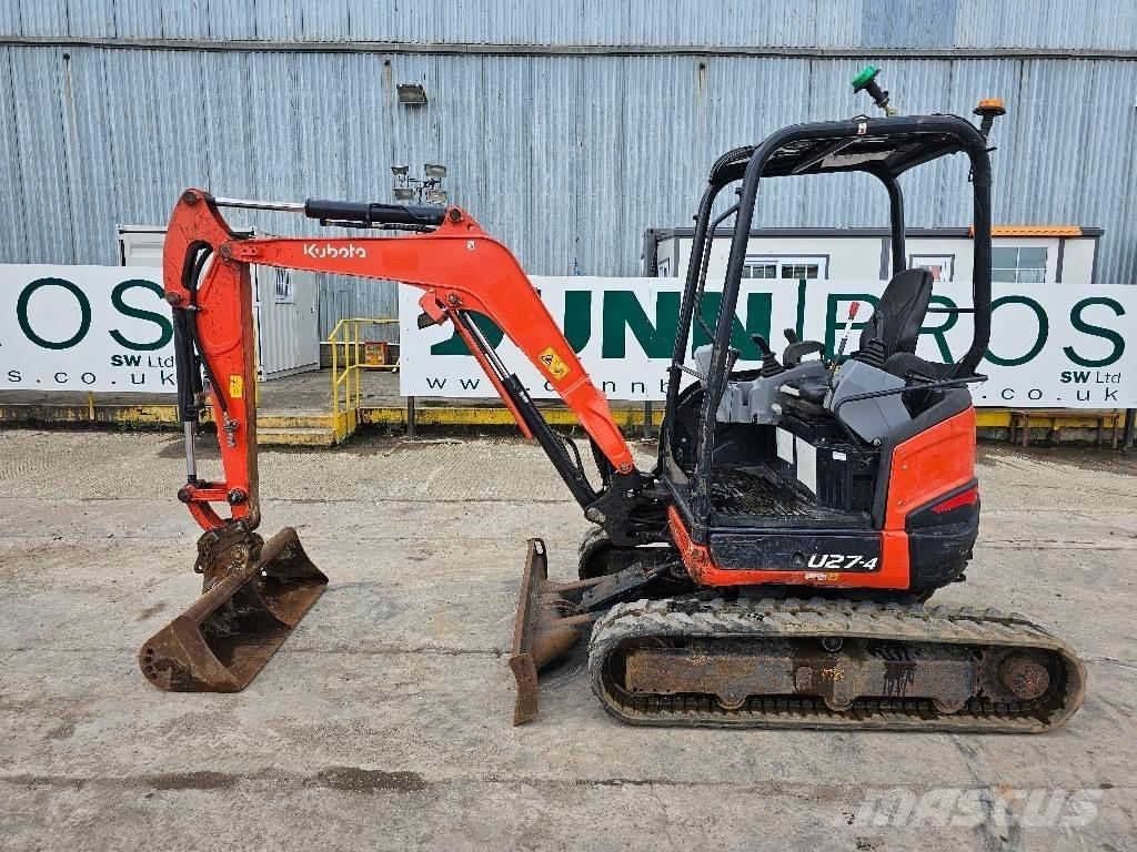 Kubota U 27-4 Miniescavadeiras