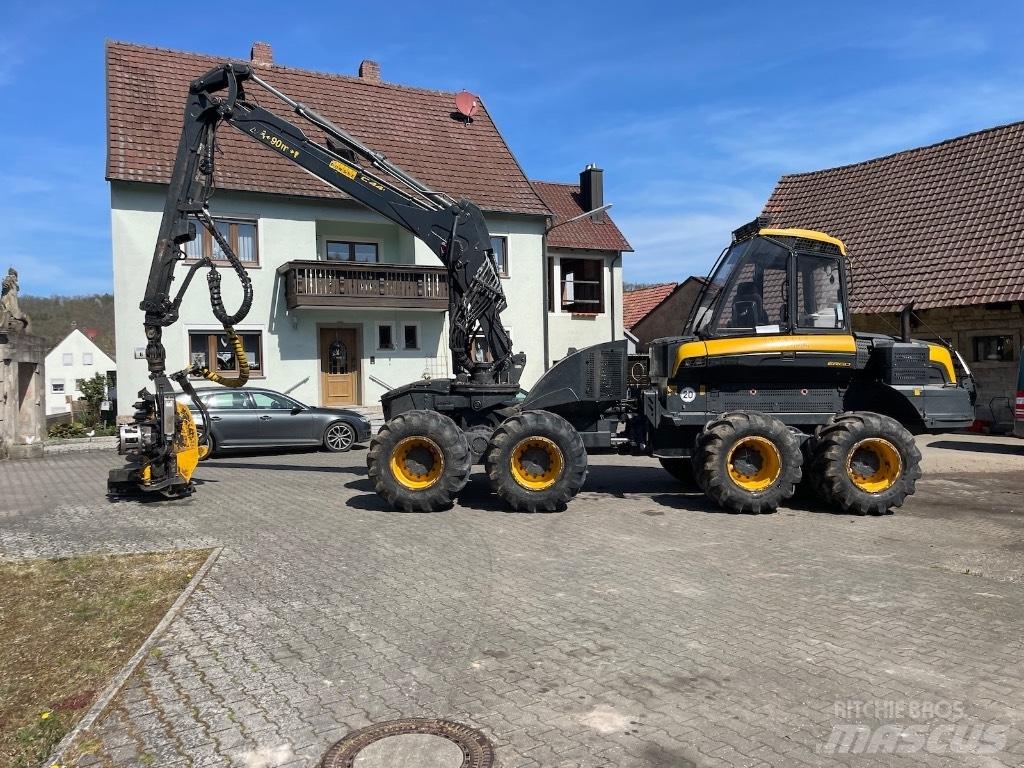 Ponsse Ergo 8W Processadores florestais