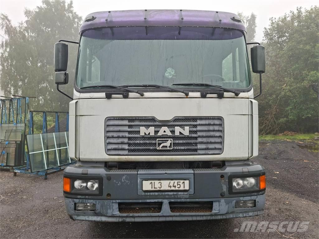 MAN ME 18.285 + HR Camiões estrado/caixa aberta
