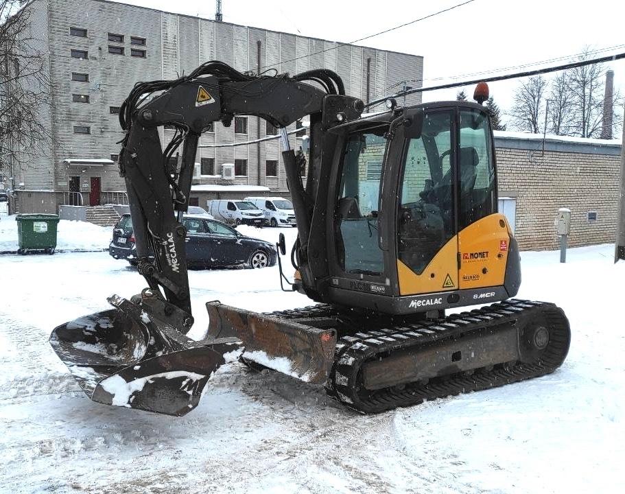 Mecalac 8 M CR Escavadeiras de esteiras