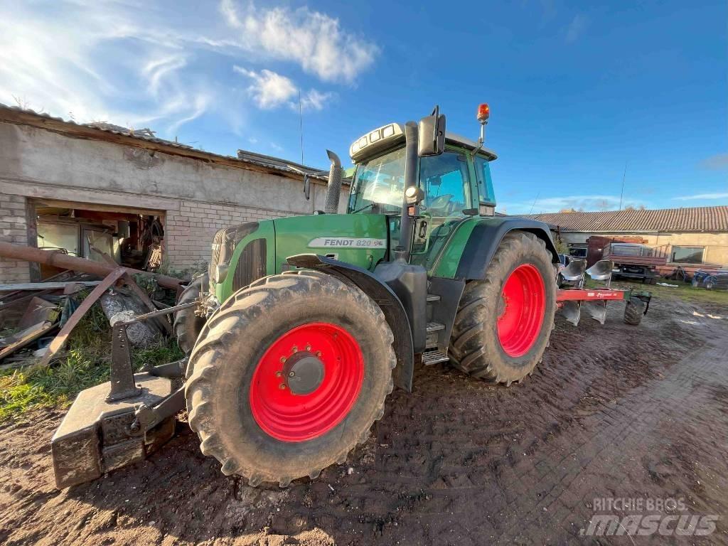 Fendt 820 Tratores Agrícolas usados