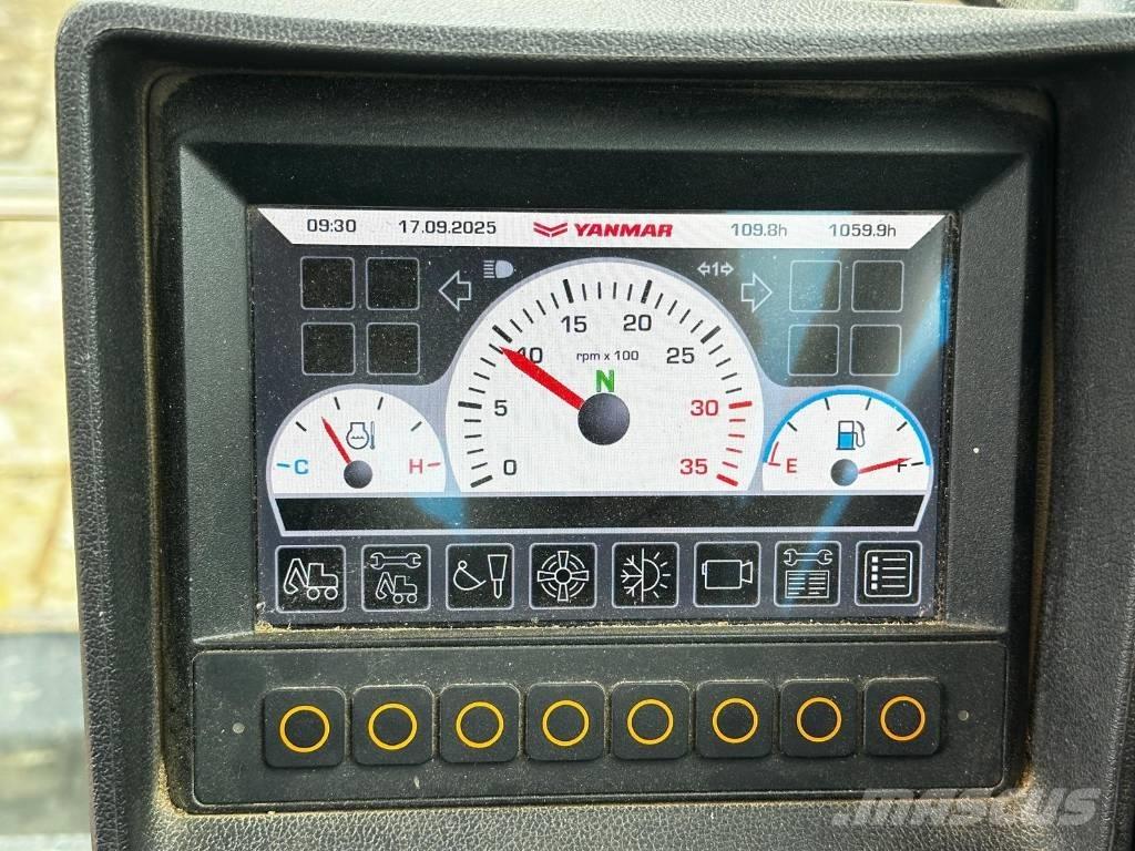 Yanmar B 110 W Escavadoras de rodas