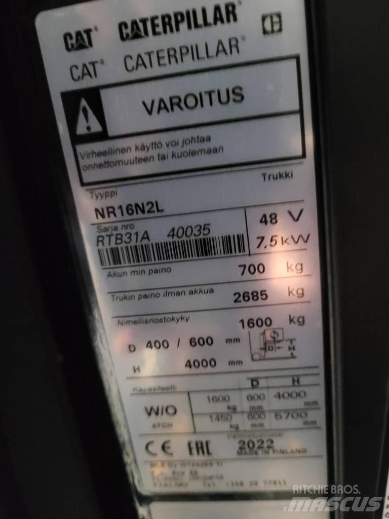 CAT NR16N2L Empilhadores Elevadores