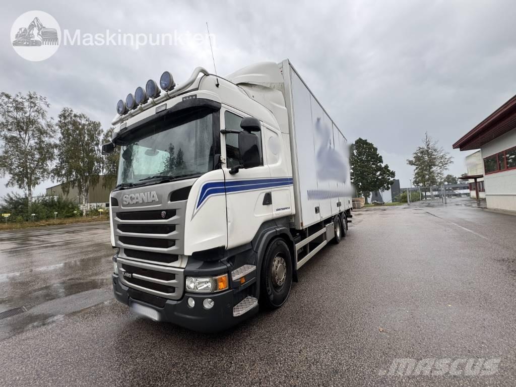 Scania R 490 Caminhões de caixa fechada