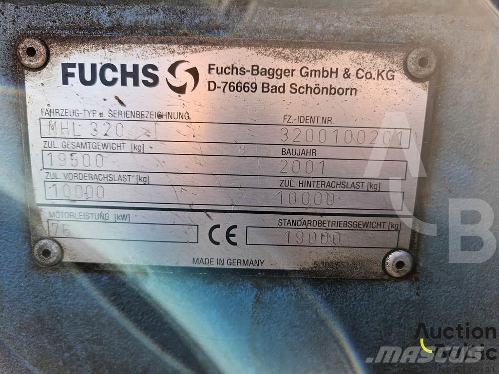 Fuchs MHL 320 Escavadoras de rodas