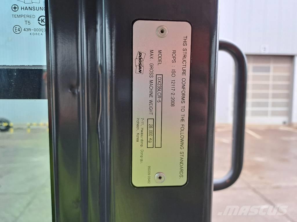 Doosan DX 235 LCR-5 Escavadeiras de esteiras