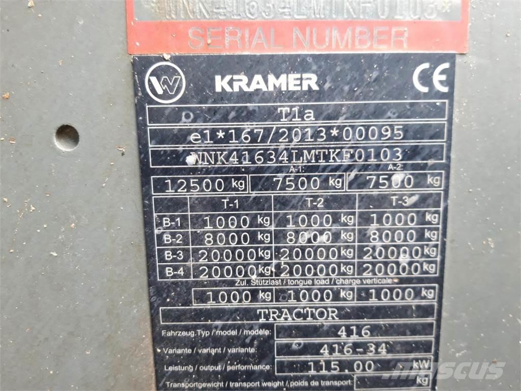 Kramer KT557 Telescópicas para Agricultura