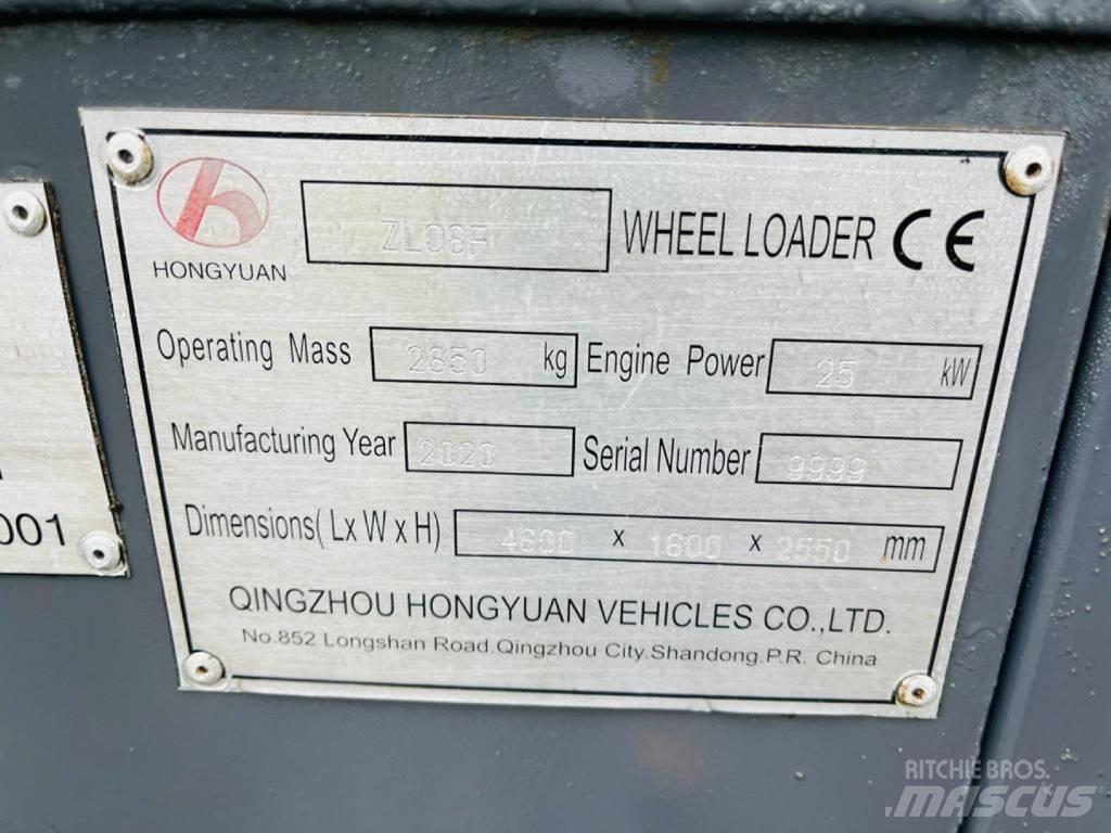 Hongyuan ZL08F Carregadeiras de rodas