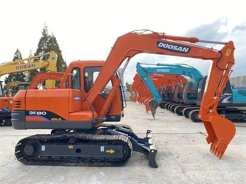 Doosan DH80G Escavadeiras de esteiras