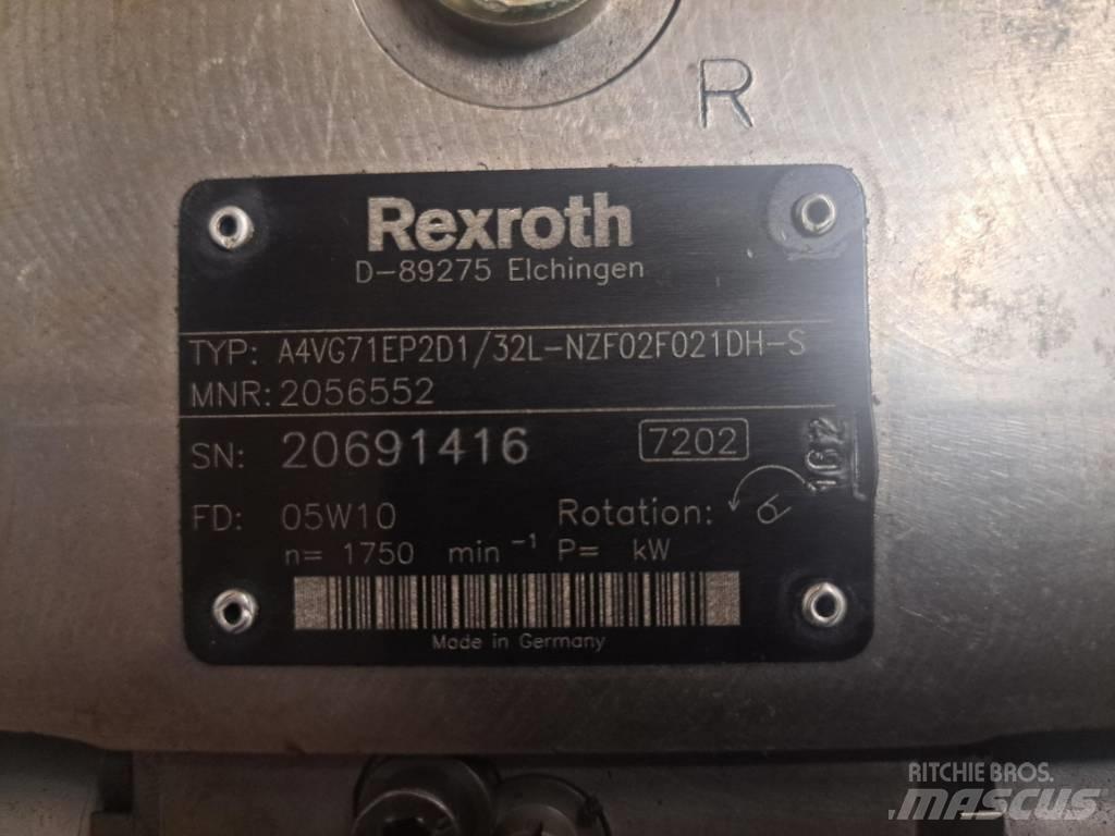 Rexroth A4VG71 EP2D1 Hidráulica