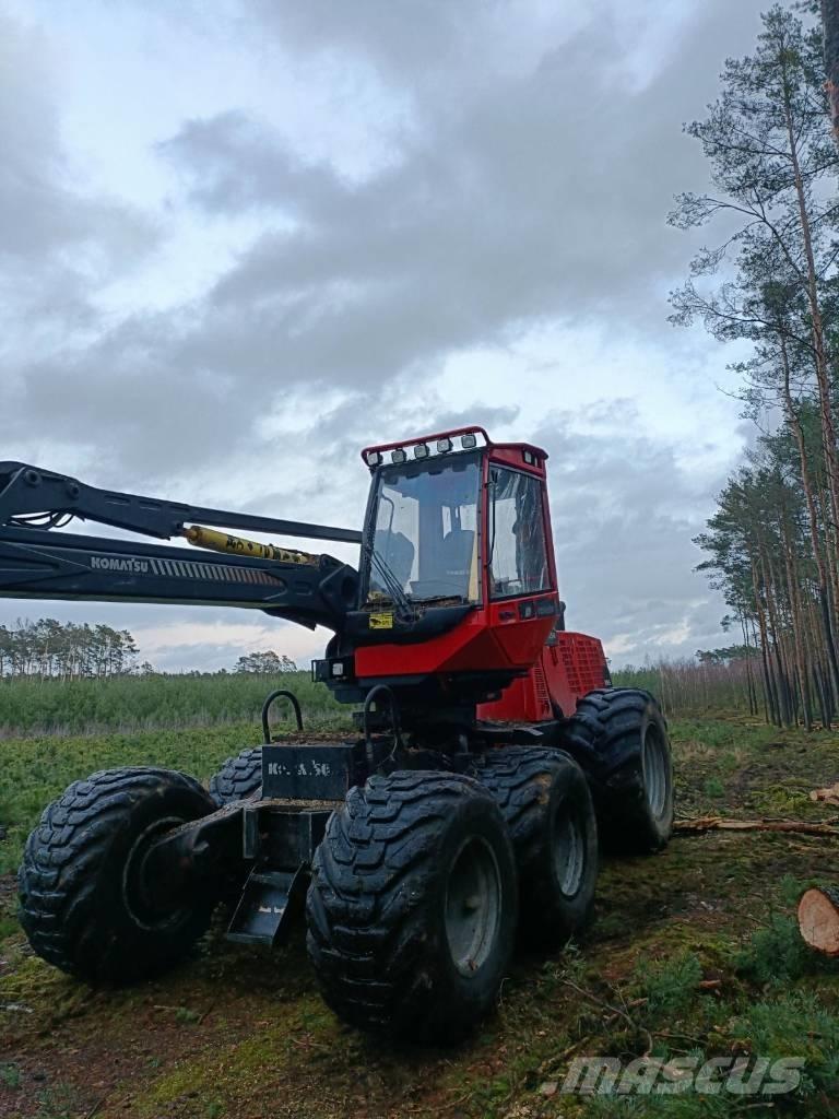 Komatsu 911.5 Processadores florestais
