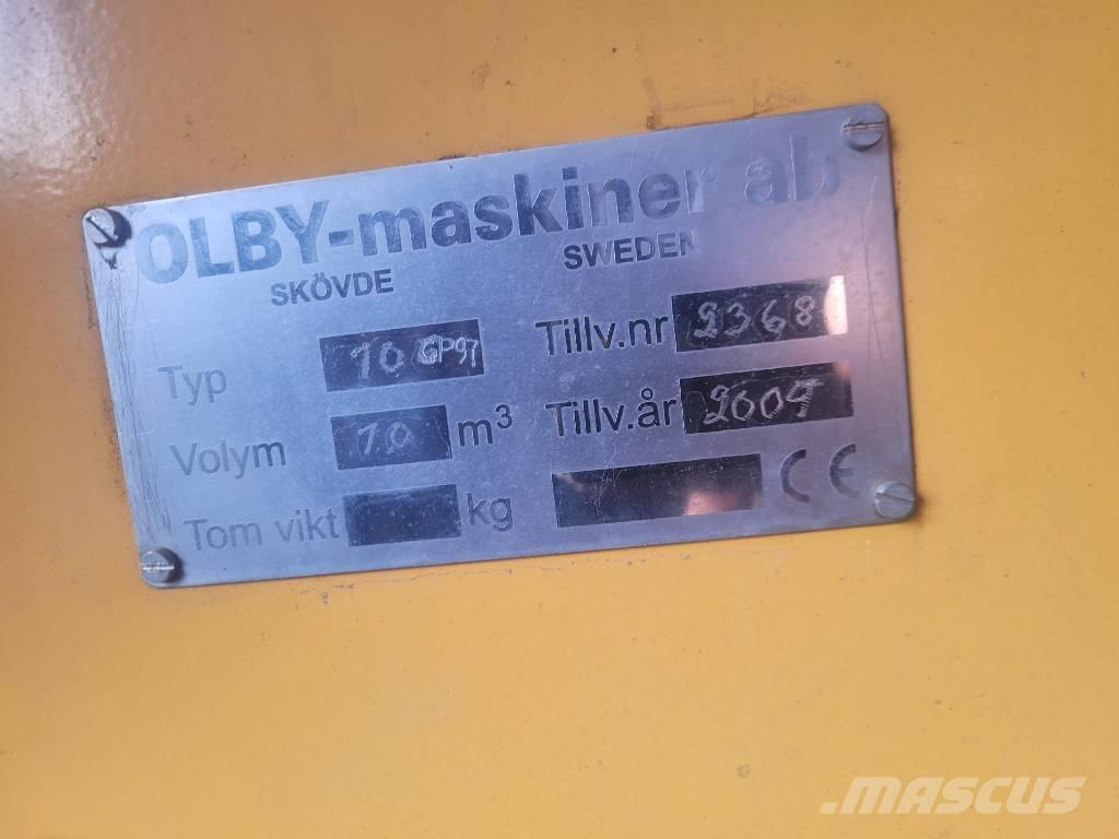 Olby 10 Kubik Camiões-cisterna de lamas