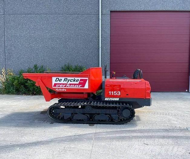Kubota KC250HR Dumpers de rastos