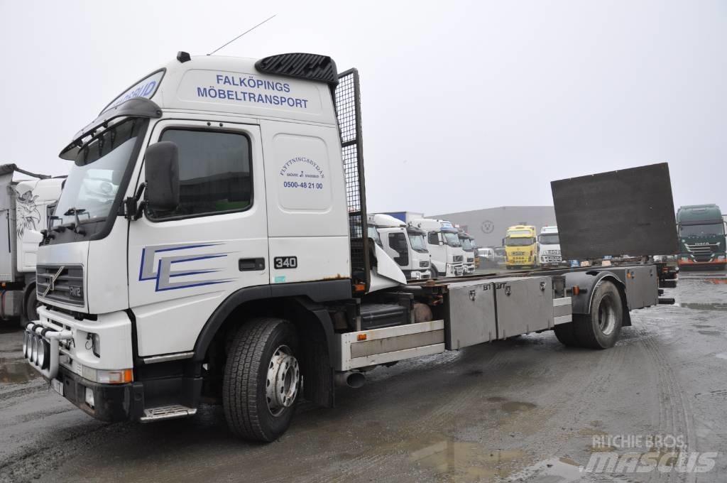 Volvo FM12 380 4X2 Camiões porta-contentores