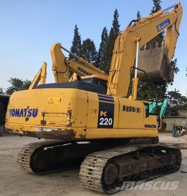 Komatsu pc220-7 Escavadeiras de esteiras