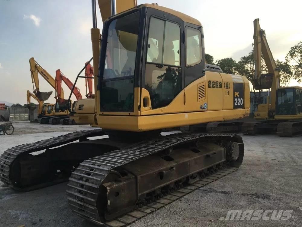 Komatsu pc220-7 Escavadeiras de esteiras