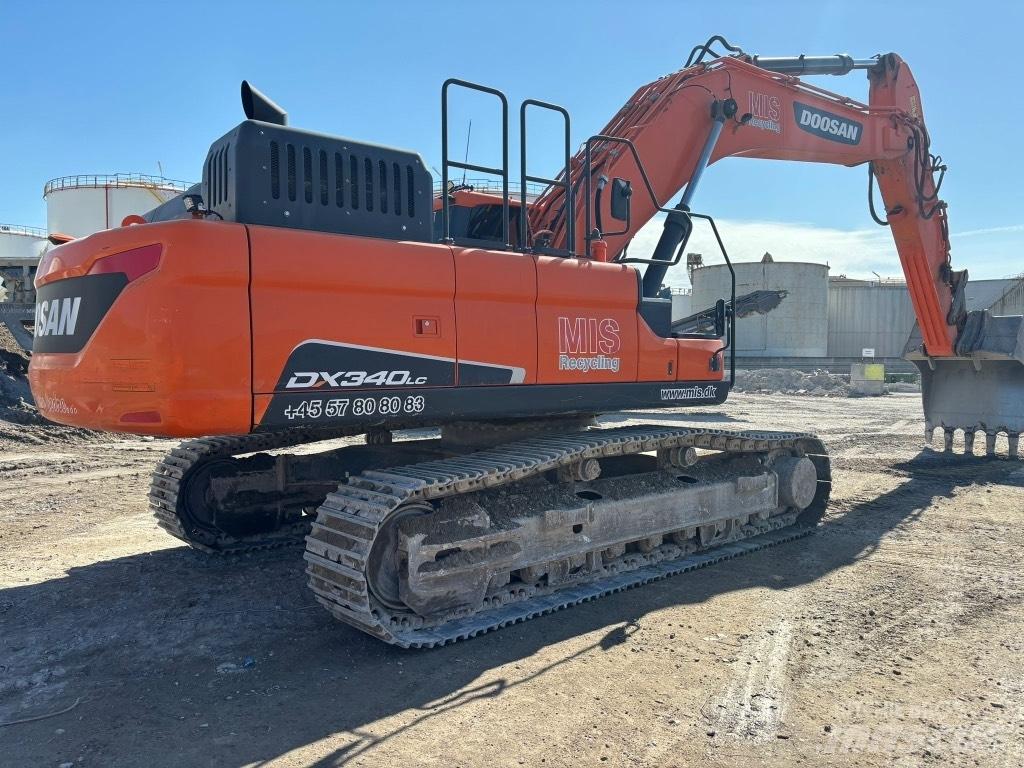 Doosan 340 DX 340 Escavadeiras de esteiras
