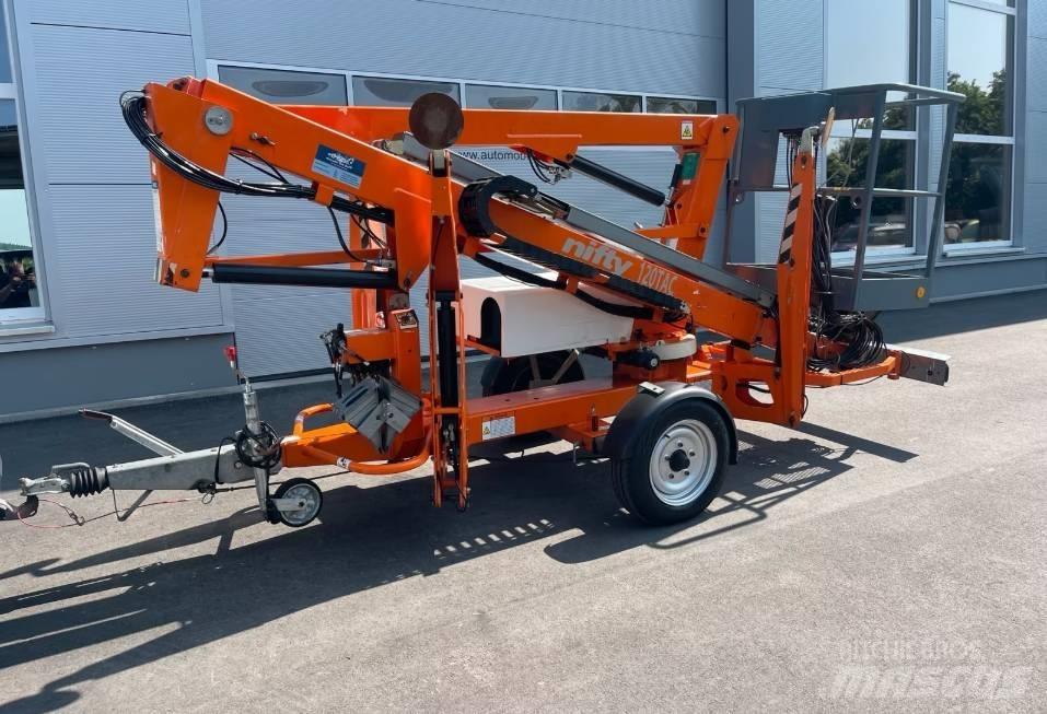 Niftylift 120 TAC Plataformas aéreas montadas em atrelados