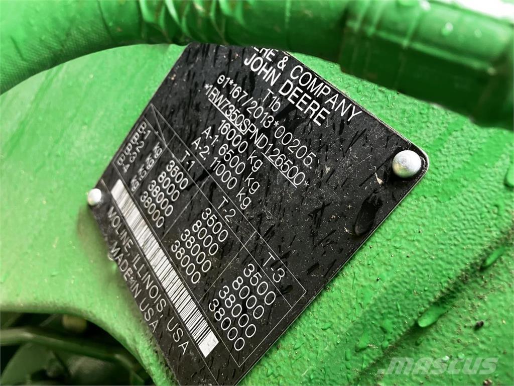 John Deere 7R 350 Tratores Agrícolas usados