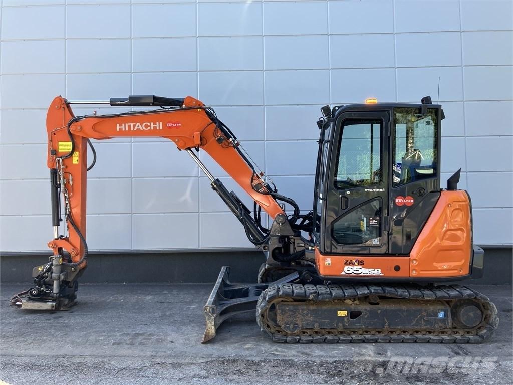 Hitachi ZX 65 USB-6 Miniescavadeiras