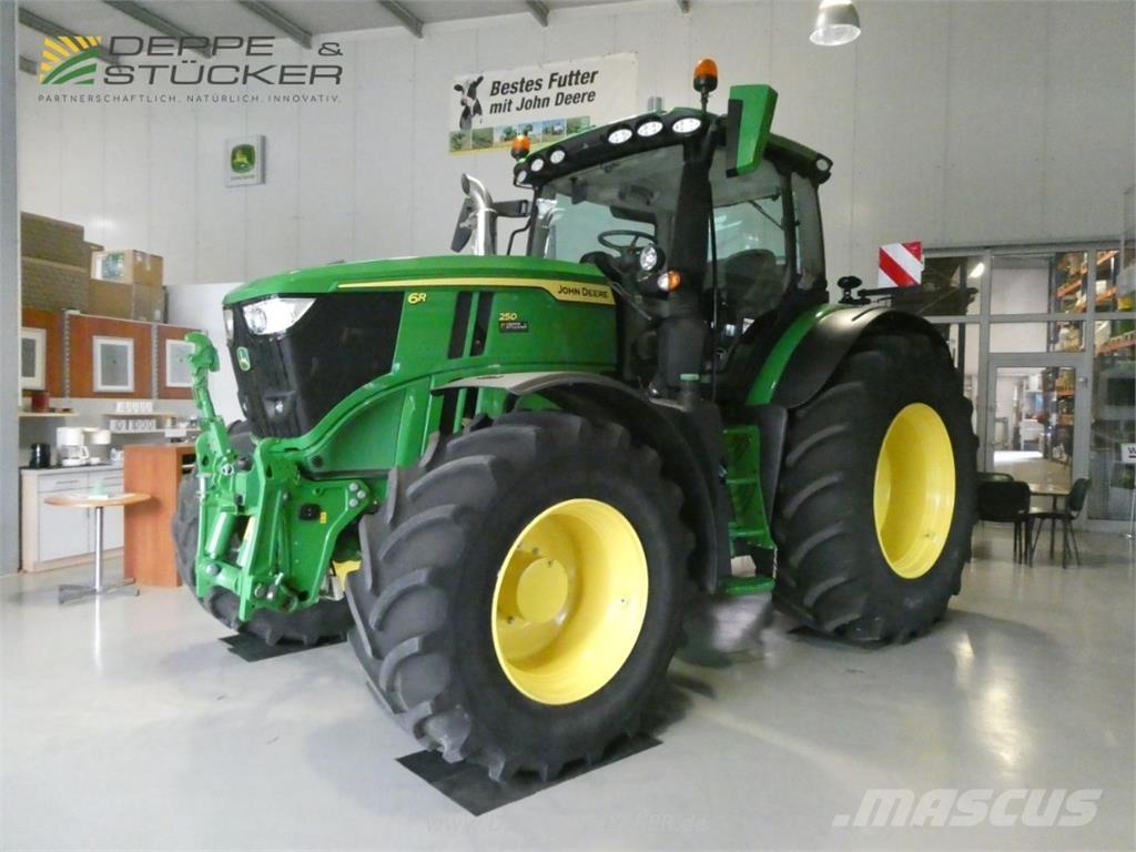 John Deere 6R 250 Tratores Agrícolas usados