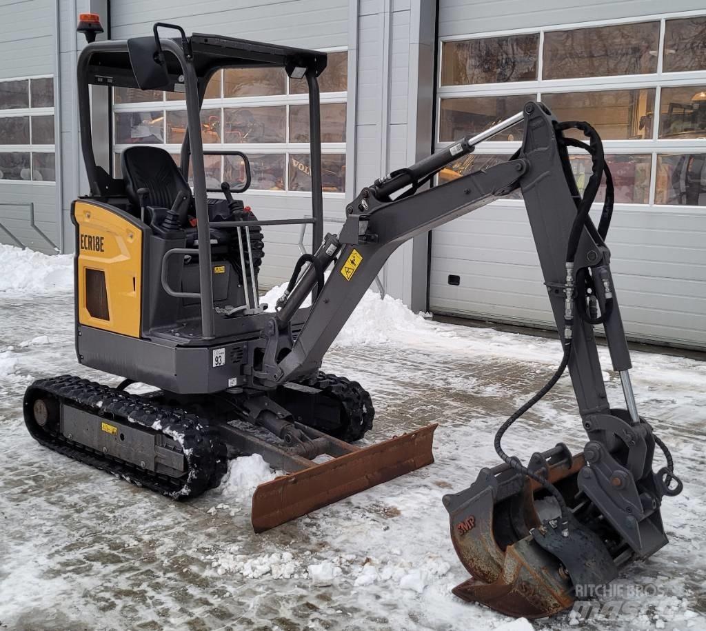 Volvo ECR18E Miniescavadeiras