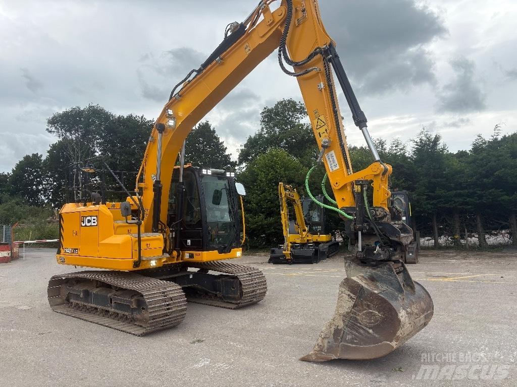 JCB 140X Steelwrist Escavadeiras de esteiras