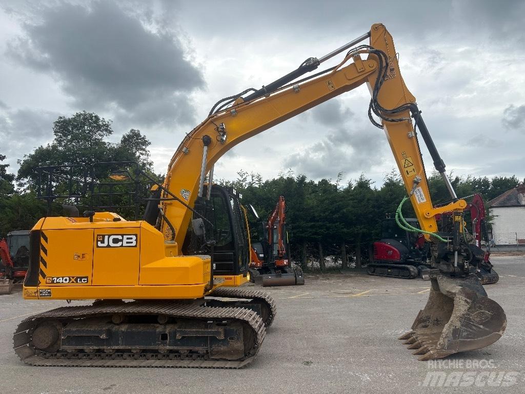 JCB 140X Steelwrist Escavadeiras de esteiras