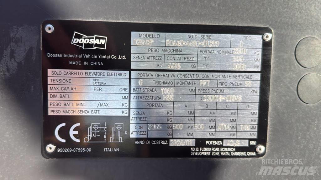 Bobcat D 25 NXP Empilhadores Diesel