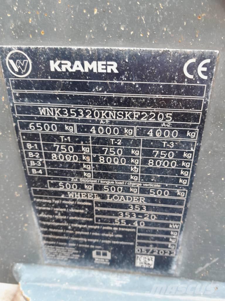 Kramer 5075 Carregadeiras de rodas