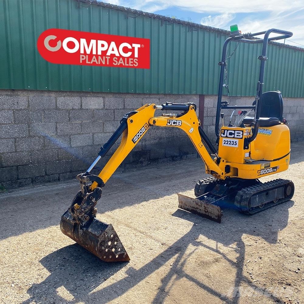JCB 8008 Miniescavadeiras